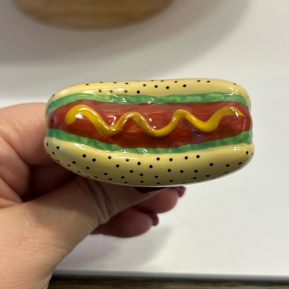 Nora Fleming Mini Chicago Hot Dog A231